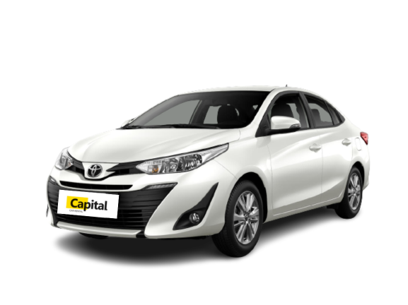Toyota Yaris economy car for rent in Abu Dhabi